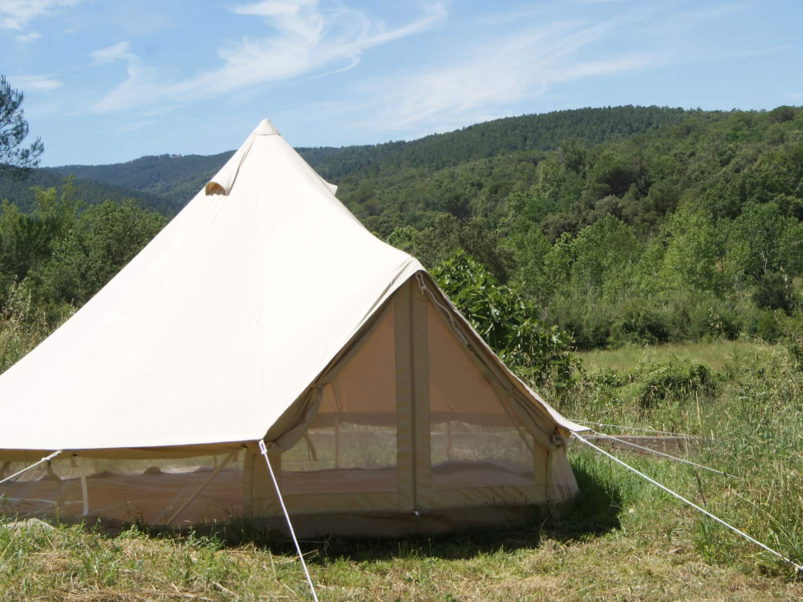 Bell Tent Fly Cover  Roof Protection - Life inTents