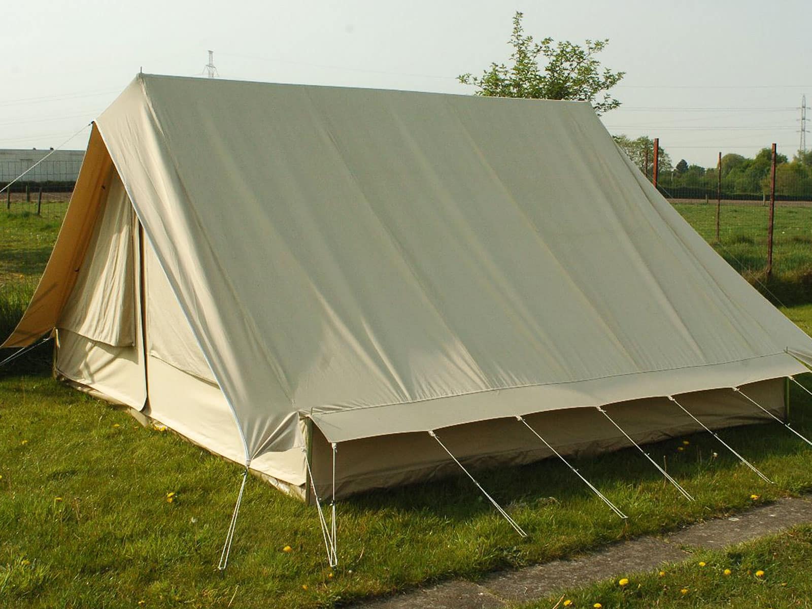 scout tent canvas Deluxe Classic Scout Patrol Ridge Tent