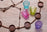 Thumbnail of Multi Coloured Glass Tea Light Chandelier image number 5.