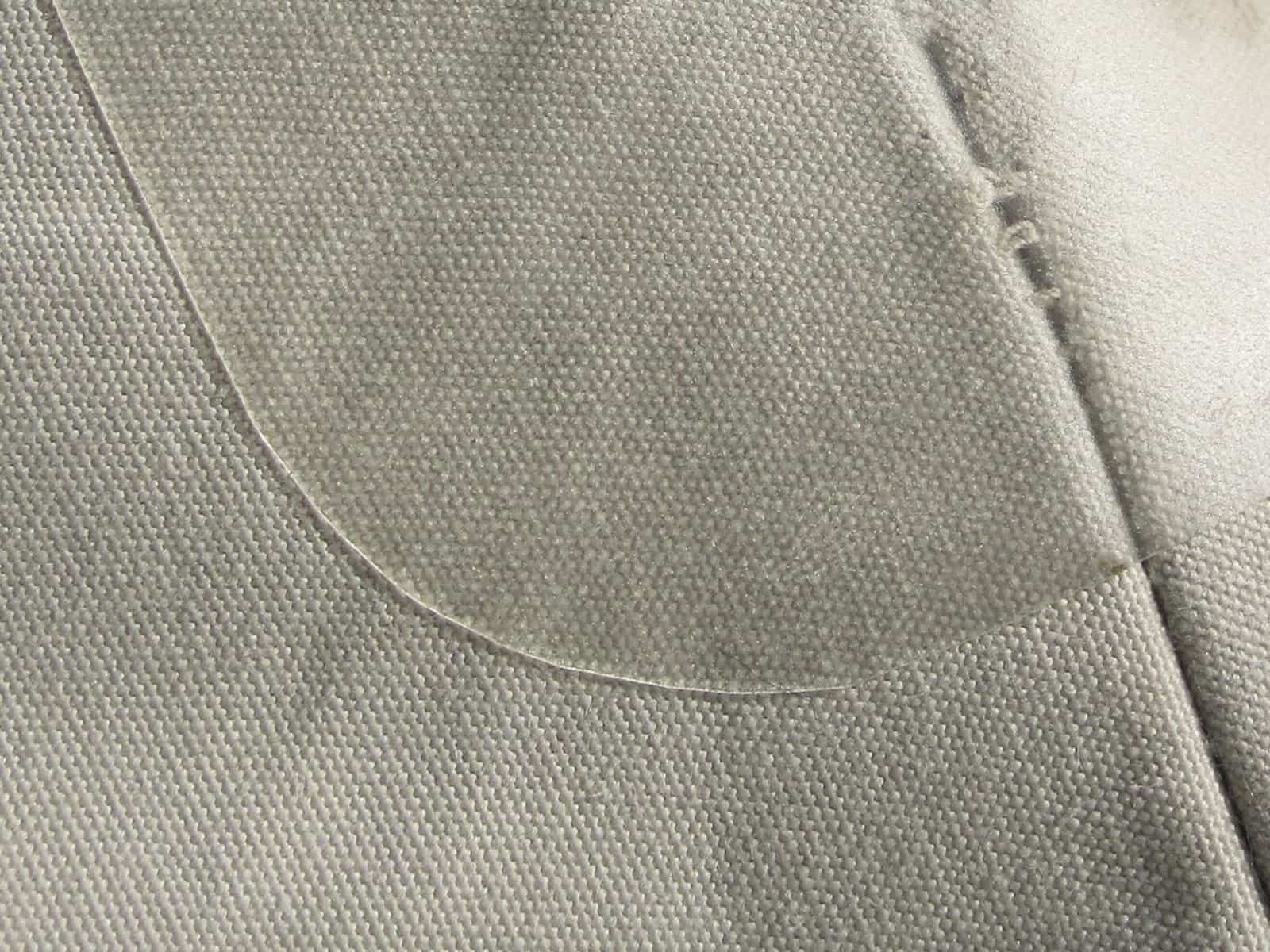 Tear Aid bell tent seam repair