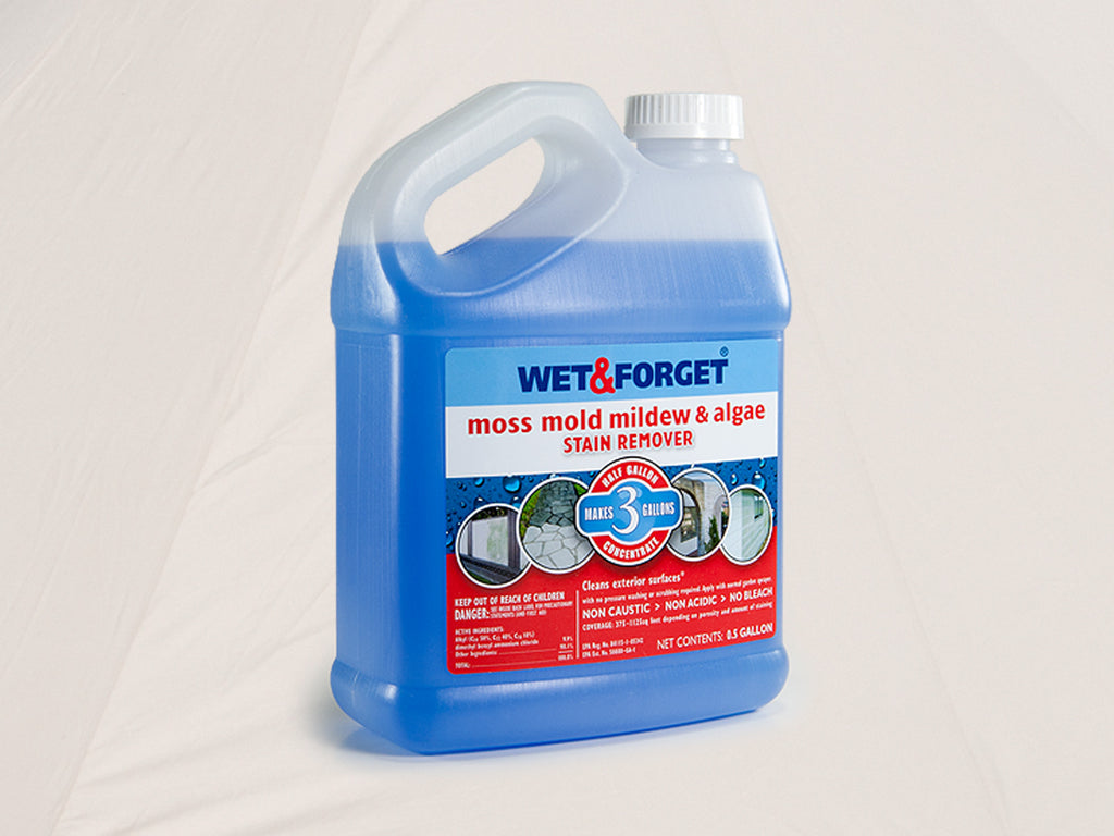 how to clean mold off a tent Wet & Forget • Algae, Lichen, Moss & Tent Mould Remover