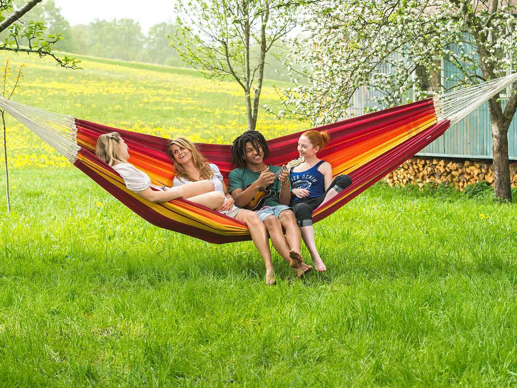 Extra extra large recycled cotton hammock